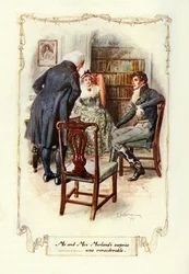 Herra ja rouva Morlandsin yllätys ......oli huomattava, 1907 (kuva)
