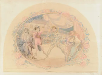 Harlequin SAmuse, 1905 (wc paperilla)