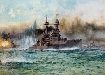 HMS Vanguard Skagerrakin taistelussa, 1924