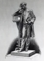 Hector Berlioz, Alfred Lenoirin Pariisin Square Vintimille -aukiolla olevan patsaan mukaan, 1886