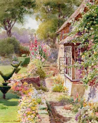 Kings Manor Garden East Hendredissä, Oxonissa