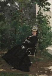 Madame Alice Hoschedén muotokuva, noin 1872-78