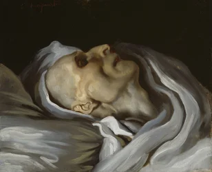 Théodore Géricault kuolinsängyssä
