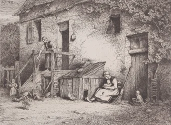 Talon edessä, 1845.