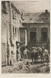 Oikeusistuin Pariisissa, 1865.