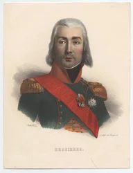 Jean-Baptiste Bessièresin muotokuva 1768-1813, Ranskan marsalkka, 1835