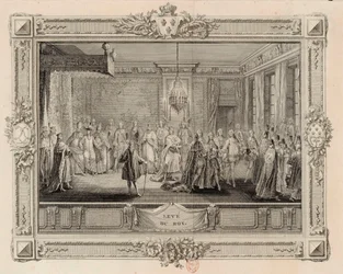 Levé du Roy Kuningas Ludvig XVI:n pado, 1774-1775.