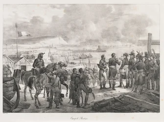 Leiri Boulognessa, 1800-luvun alku (litho)