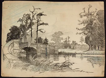 Cranford Park Bridge, Hillingdon, Lontoo, 1892-1933