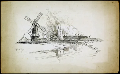 Wellingtonin tuulimylly, Barking, Suur-Lontoo