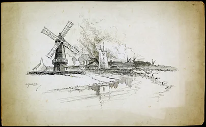 Wellington Windmill, Barking, Lontoo, 1892-1933