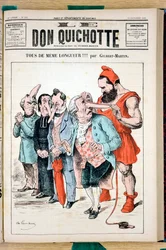 Kansi "" The Don Quijote "", numero 592, Satirical en Colors