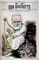 Vanha Orfeus: sarjakuva Victor Hugosta ja Venäjästä - Gilbert-Martin (Gilbert Martin), elokuvassa "" Don Quijote, 23.6.1882