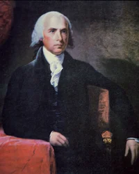 James Madison (1751-1836) (väri litho)