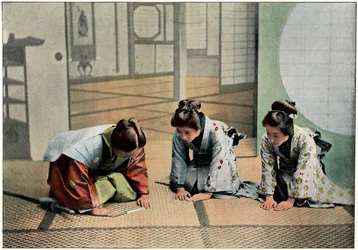Seremonia Japanissa, vuonna 1890
