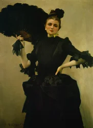 Charles Gironin (1850-1914) muotokuva rouva Closmenilista