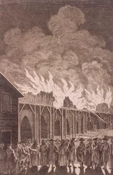 London Bridge vanha, Lontoo, 1775