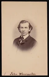 John Wanamakerin muotokuva 1838-1922, 1864-1866.