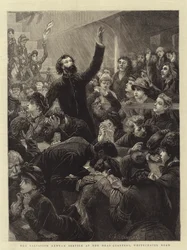 Pelastusarmeija, palvelu päämajassa, Whitechapel Roadilla