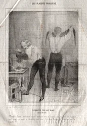 Les Plaisirs Parisiens: Iltavalmistelut. Luksusta ja kurjuutta. Kirottu sulka! huono muste!...
