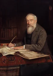George Edward Cokayne, Clarenceux-vaakunakuningas (Clarenceux King of Arms).