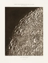 Carte photographique de la lune, planche V.A (Kuun valokuvakartta, levy V.A),elokuu 13. elokuuta