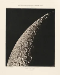 Carte photographique de la lune, planche VI (Kuun valokuvakartta, levy VI),22. helmikuuta 22. helmikuuta