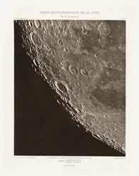 Carte photographique de la lune, planche XII.A (Kuun valokuvakartta, levy XII.A),11. lokakuuta 11. lokakuuta