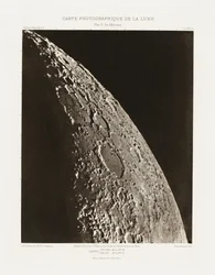 Carte photographique de la lune, planche XXII.A (Kuun valokuvakartta, levy XXII.A),23. lokakuuta 23. lokakuuta