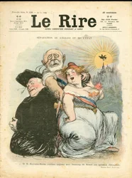 Kansi "" The Laughter", numero 120, Satiirinen väreissä