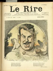 Kuvitus Charles Leandresta (1862-1934) Le Riren kanteen