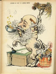 Kuva Charles Leandresta (1862-1934) Le Riressä, 9.4.2004 - Antisemitismi, hopea - Meyer Arthur