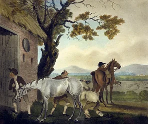 Temppu, Pytchley Huntista, kaiverrettu F. Jukes (1745-1812)