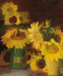 Ranskalainen:  Tournesols Auringonkukat