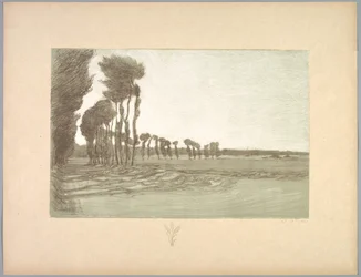 Suite de Paysages: maisema, levy 5, Remarque, kolme vehnän vartta