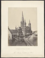 Le Munster Cathédrale de Bonn. / The Munster Cathedral of Bonn.