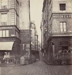 Rue Mondetour, Rue Rambuteau, 1860-70-luvut.