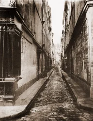 Rue Visconti Pariisissa otettu rue de Seinen. 6. piiri.