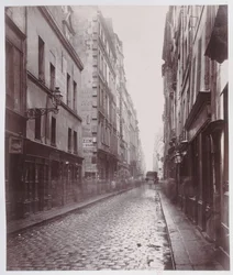 Rue de Gravilliers, rue du Temple, Pariisi, 1858-78