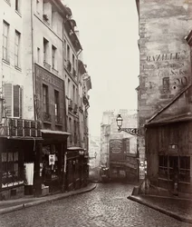 Rue de la Montagne-Sainte-Geneviève lähellä Rue LaPlacen risteystä..., 186569.