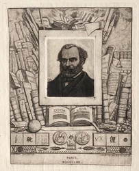 Armand Gueraud Nantesista, kirjapaino ja kirjailija, 1862.