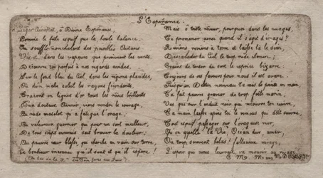 Pariisin kaiverrus: Toivo, 1854.