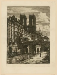 Tulostus Rue neuve, St Etienne-du-Mont