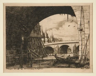 Pont Notre-Damen kaari Pariisissa