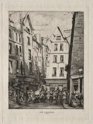 Pirouette Street, lähellä Markets, Pariisi