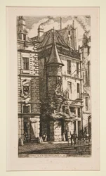 Tourelle, Rue de la Tixeranderie (talo tornilla, rue de la Tixeranderie)