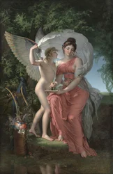 Erato, lyyrisen runouden muusa, 1800