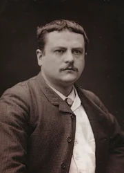 Taiteellinen ja biografinen albumi, 6. vuosi, Salon 1885; ranskalaisen taidemaalarin Royer Lionelin (1852-1926) muotokuva
