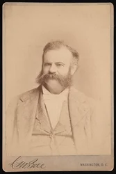 John Wesley Powellin muotokuva 1834-1902, noin 1872.