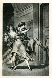 Kuvitus Choderlos de Laclosin kirjoittamaan teokseen "Les Liaisons Dangereuses".
